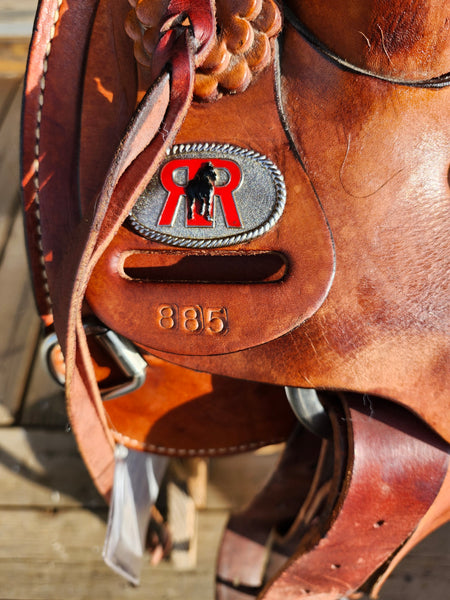 15"  Red Ryder Roping Saddle