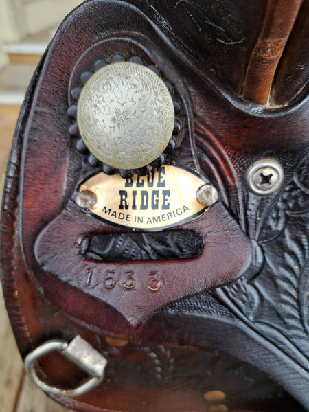15" Blue Rige Western Pleasure Saddle