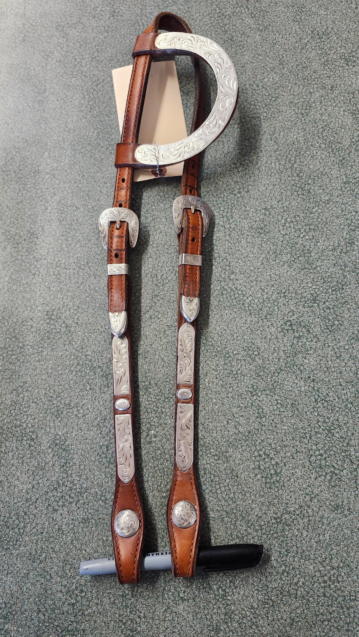 Single Ear Western Show Bridle