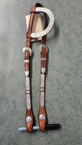 Single Ear Western Show Bridle