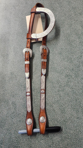 Single Ear Western Show Bridle