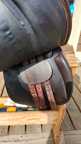 17" Collegiate Art All Purpose English Saddle