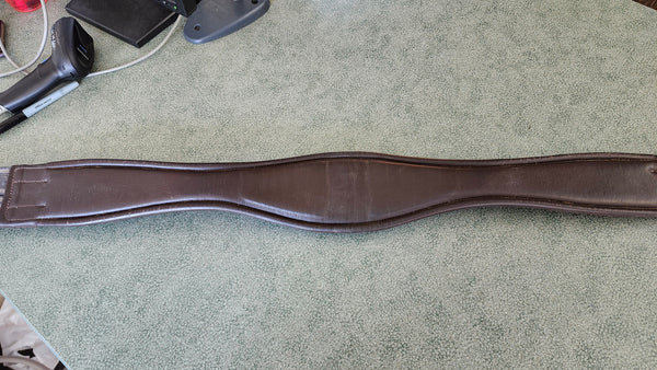 50" Dover Saddlery Leather Hunt Girth