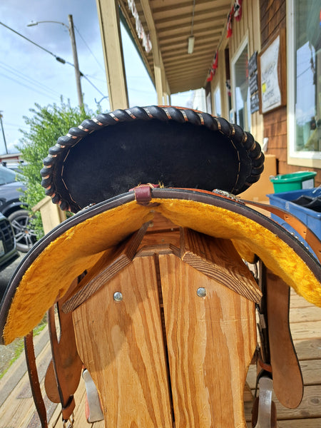 14" Double T Barrel Saddle