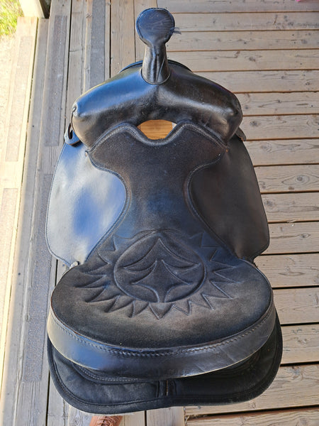 15" Big Horn Synthetic Western Saddle