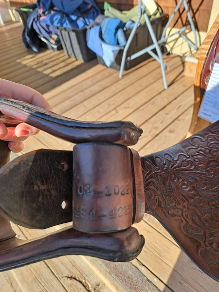 15" Hereford Tex Tan Equitation Saddle