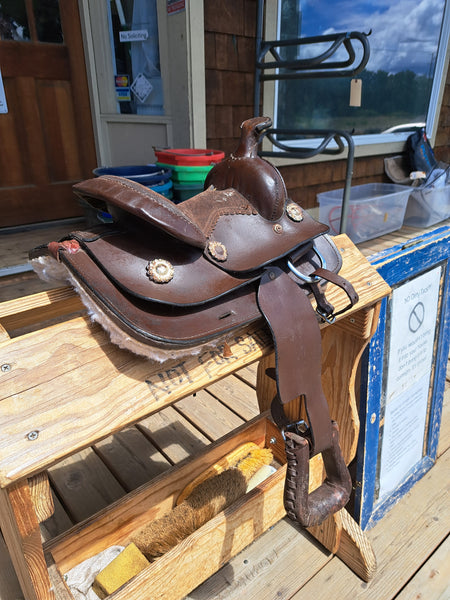 8" Tough 1 King Series Western Saddle