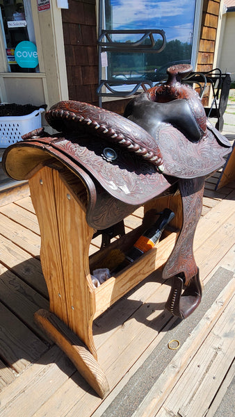 15.5" Circle Y Western Equitation Saddle