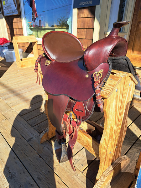 ON TRIAL 15.5" Tucker Gen II High Plains Western Saddle