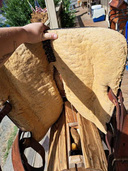 14.5" Billy Cook Barrel Saddle