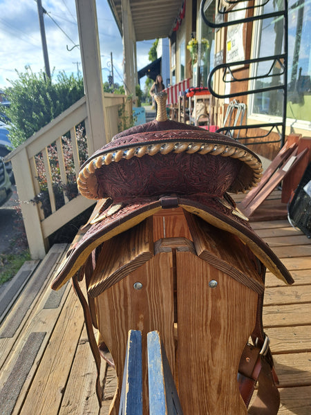 14.5" Billy Cook Barrel Saddle