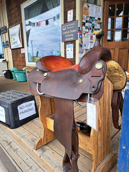 16" Bob's Custom Saddles Ranch Cutter