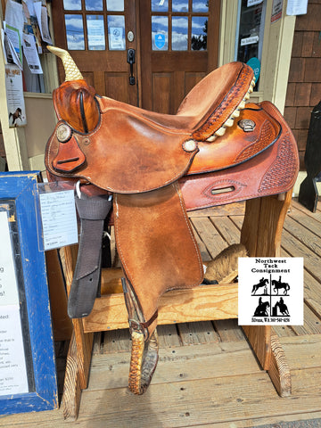 15" Billy Shaw Barrel Saddle