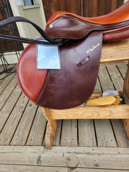 17" M. Toulouse Close Contact Saddle