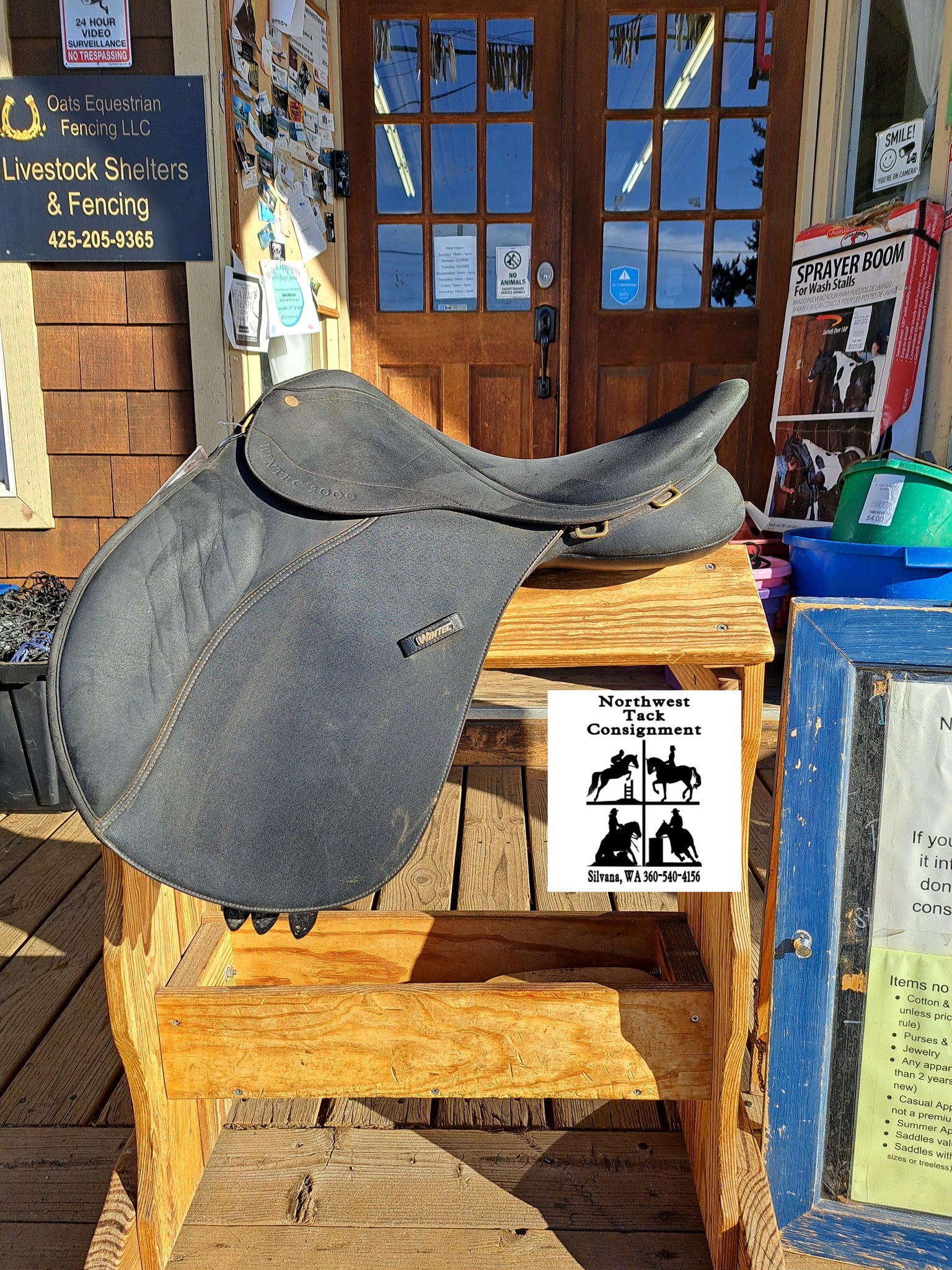 17" Wintec 2000 All Purpose English Saddle