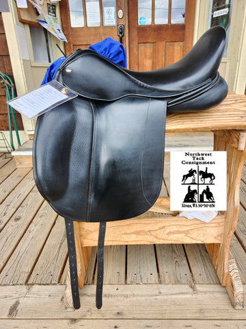 18" Frank Baines Reflex Dressage Saddle