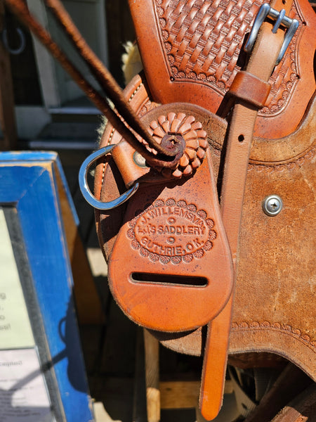 16" John Willemsma Custom Wade Ranch Roper Saddle