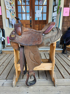 17" National Bridle Shop Tennessean Cordura Gaited Saddle