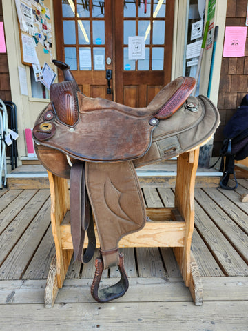 ON TRIAL 17" National Bridle Shop Tennessean Cordura Gaited Saddle