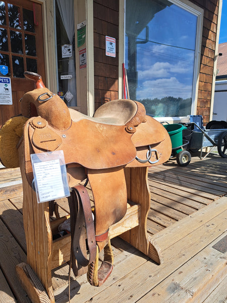 16" Sergeant's Texas Classic Roughout Work Saddle