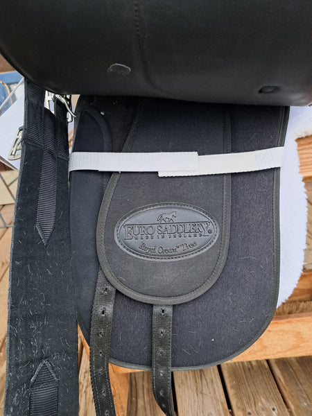 17.5" Euro Saddlery Dressage Saddle