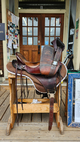 16" Ortho-Flex Baron Western Saddle