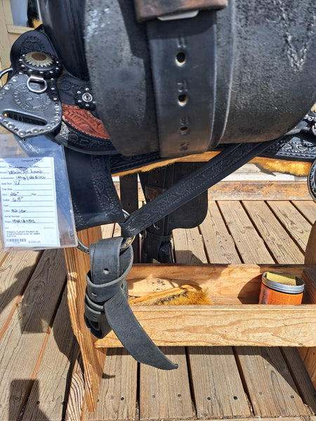 16.5" Allegany Mountain Western All Around Saddle