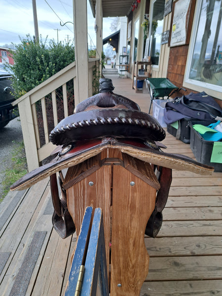 15" Western Equitation Show Saddle