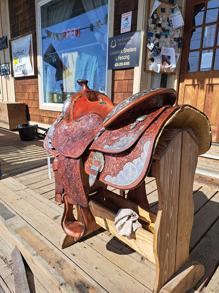 16" Billy Cook Western Equitation Show Saddle