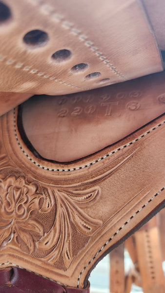 17" Silver Mesa Equitation Saddle