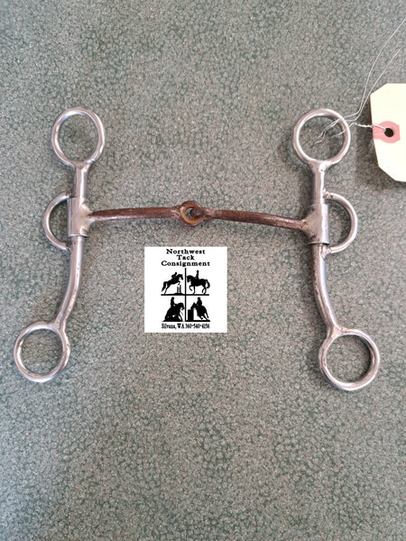 5" Bit Master Argentine Snaffle