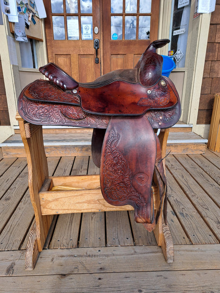 15" TexTan Equitation Saddle