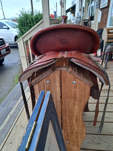 16" Courts Western Trail Saddle