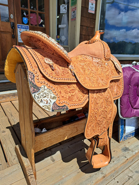 16" Dale Chavez Western Equitation Show Saddle