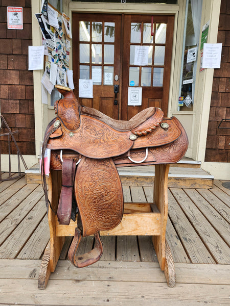 15.5" Hereford Vintage Equitation Saddle