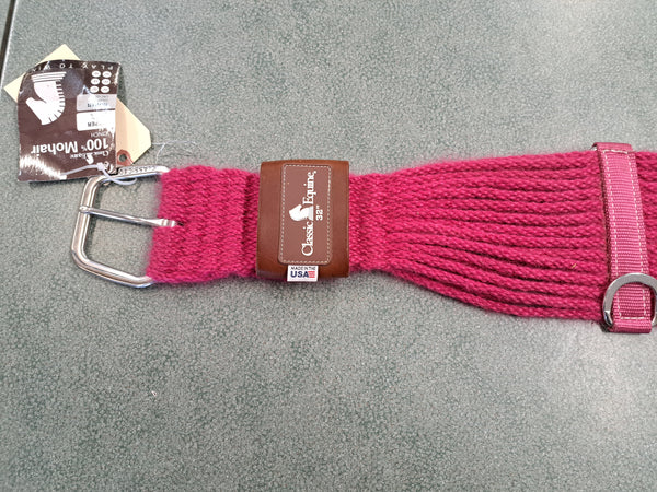 32" Classic Equine Mohair Cinch