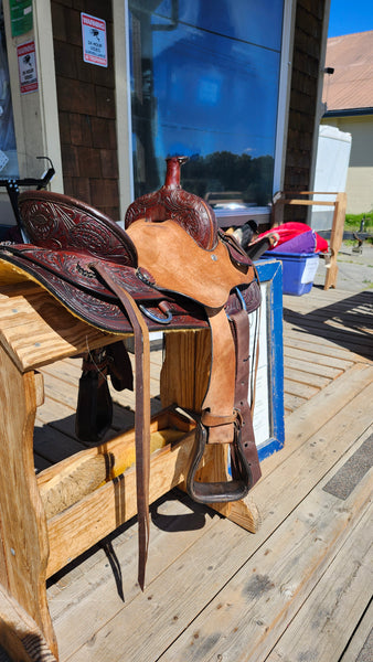 12" Youth Barrel Saddle