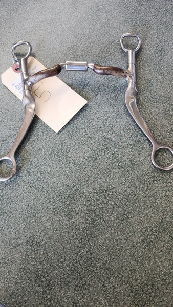 5" Myler Flat Shank With Low Port Comfort Snaffle
