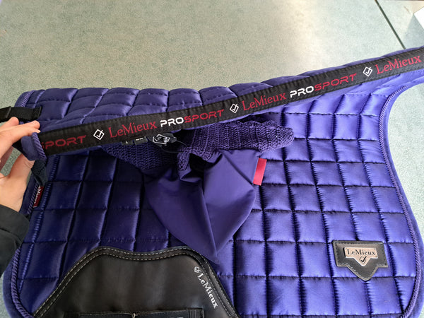 Lemieux ProSport Dressage Pad W/ Bonnet