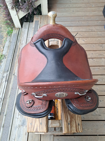 DP Saddlery Quantum Short & Light Western Saddle - S1