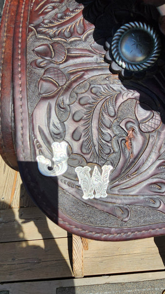 15.5" Circle Y Western Equitation Saddle
