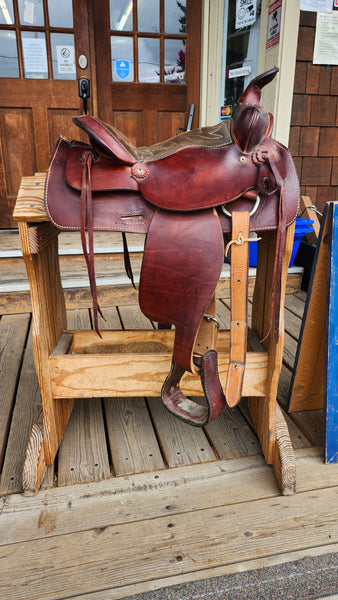 13" American Saddlery General Lee Western Saddle