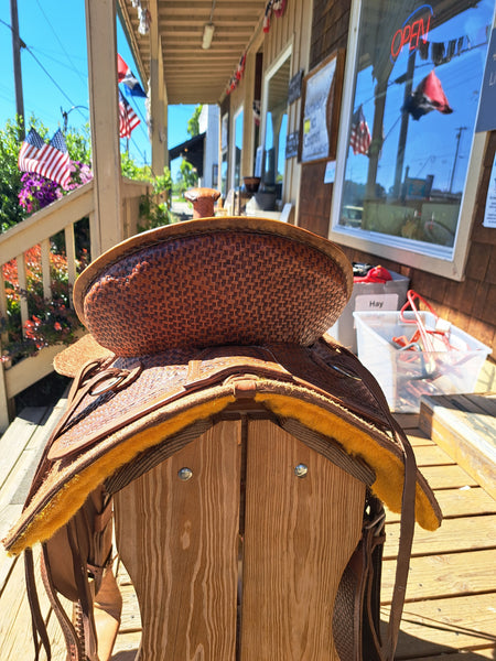 16"  Heart O Texas Ranch Saddle