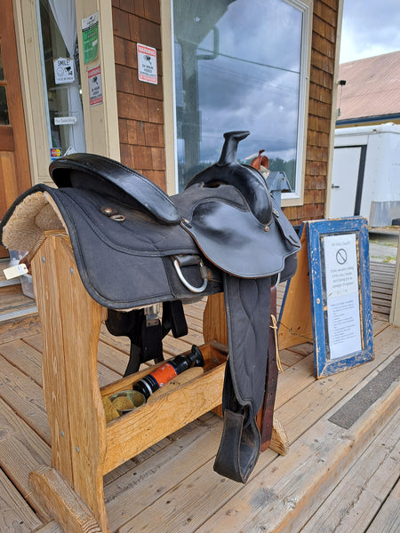 16" Big Horn Synthetic Roping Saddle