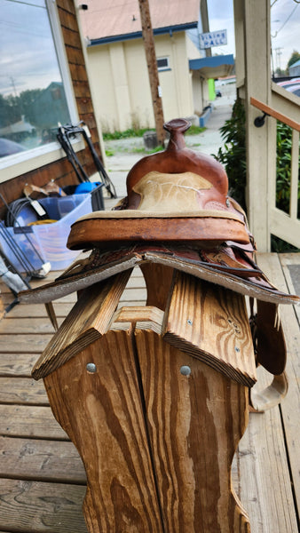 12" Ozark Leather Western Saddle