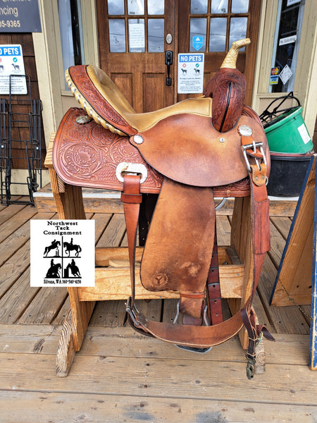 14" Cicle Y The Proven Barrel Racing Saddle