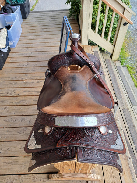 16" Crates Western Equitation Show Saddle