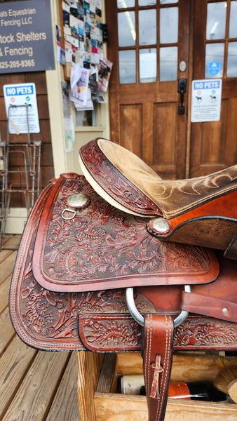 16" Rancher's Choice by Courts Ranch Roper Saddle