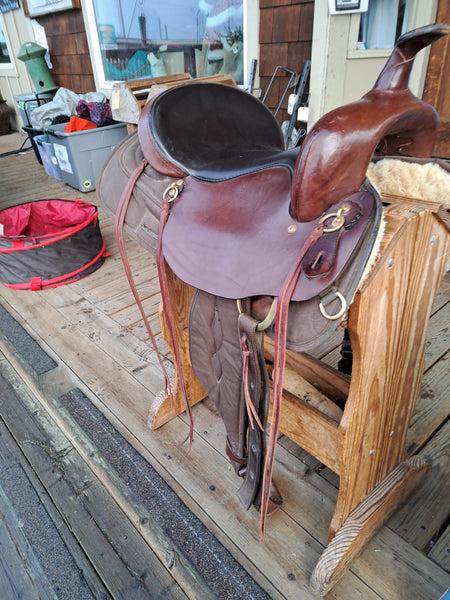 16" Big Horn Synthetic Draft Saddle