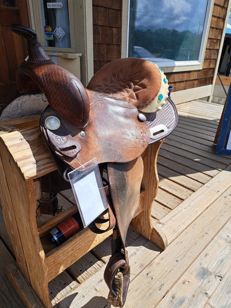 14" Courts Saddle Co Barrel Saddle